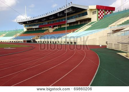 The Jhonh Jheng Stadium In Kaohsiung