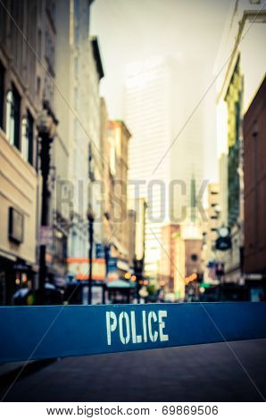 Retro City Crime Scene