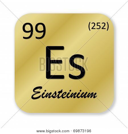 Einsteinium element