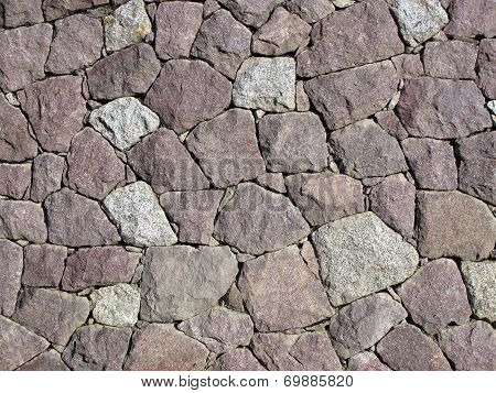 Stone Wall - Dry Set Masonry