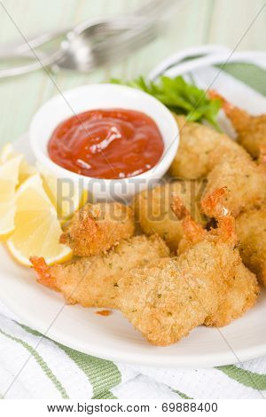 Breaded Butterfly Prawns