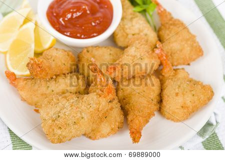 Breaded Butterfly Prawns