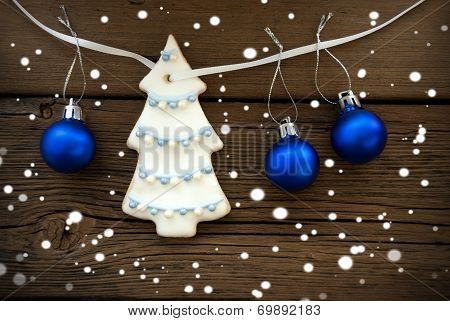 Snowy Christmas Background
