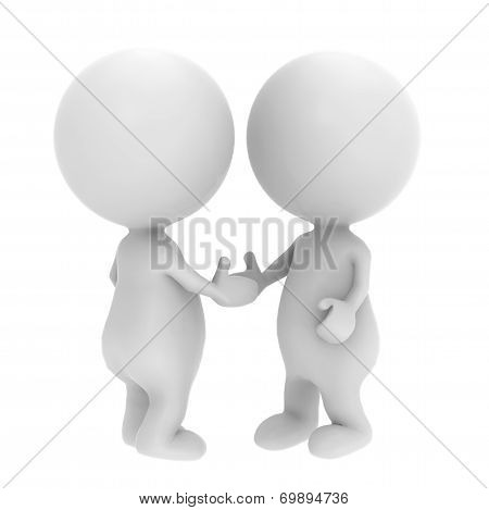 People Are Shaking Hands