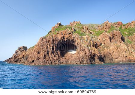 Scandola Nature Reserve, Unesco World Heritage Site, Corsica, France