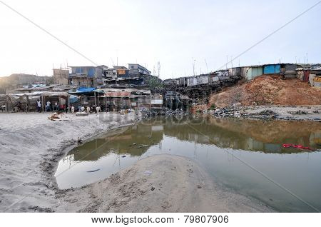 Slum On The Beach - Accra, Ghana