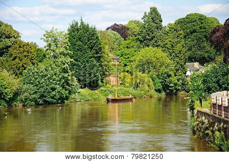 River Wye, Hereford.