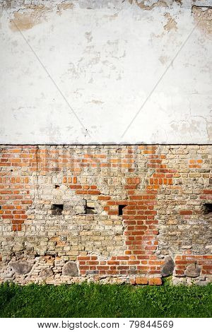 Red And White Wall Background