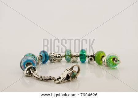 Bracelet de perles de verre