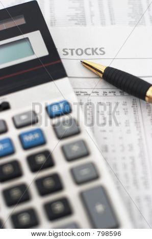 Stock, Aktie Tabelle Marktanalyse