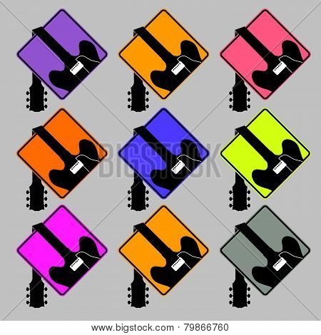 Guitar Music Background
