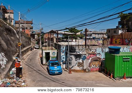 Vidigal Favela in Rio de Janeiro