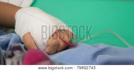 Blood Saline Solution