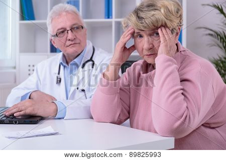 Woman With Migraine