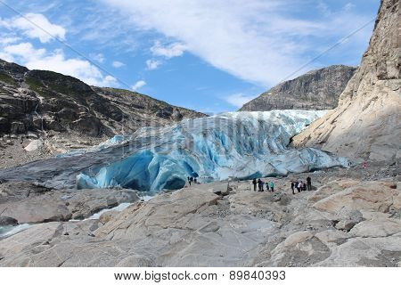 Nigardsbreen is a glacier in Norway.