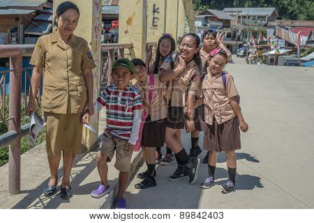 Portrait Of People From Tana Toraja