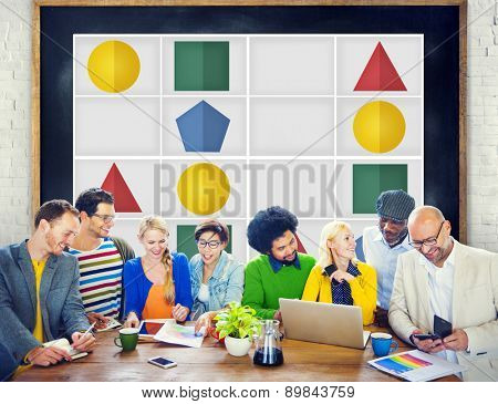 Sudoku Puzzle Problem Solving Leisure Games Concept