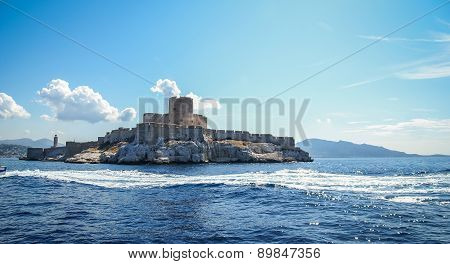 View From The Sea On The Castle Eve