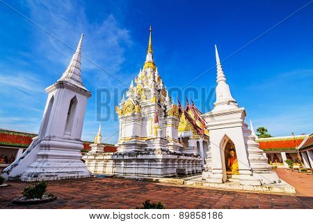 Wat Phra Borommathat Chaiya Worawihan, an ancient temple at Chaiya district,Surat Thani province, So