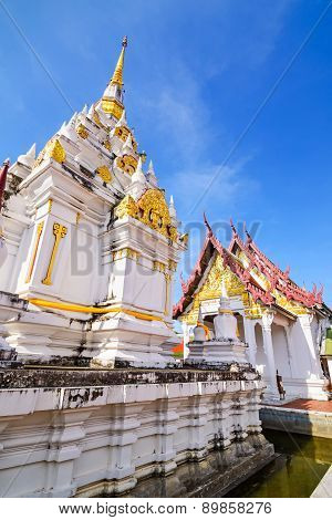 Wat Phra Borommathat Chaiya Worawihan, an ancient temple at Chaiya district,Surat Thani province, So