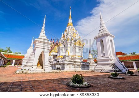Wat Phra Borommathat Chaiya Worawihan, an ancient temple at Chaiya district,Surat Thani province, So