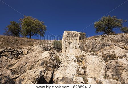 King Mithridates Shaking Hands With God Herakles