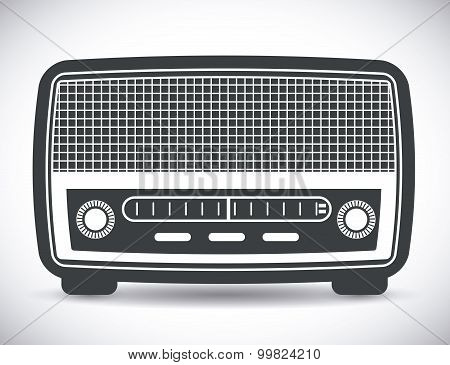 Radio vintage  design.