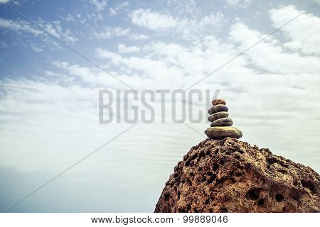 Stones Balance Inspiration Wellness Concept