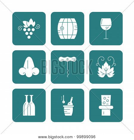 Wine Icon Collection