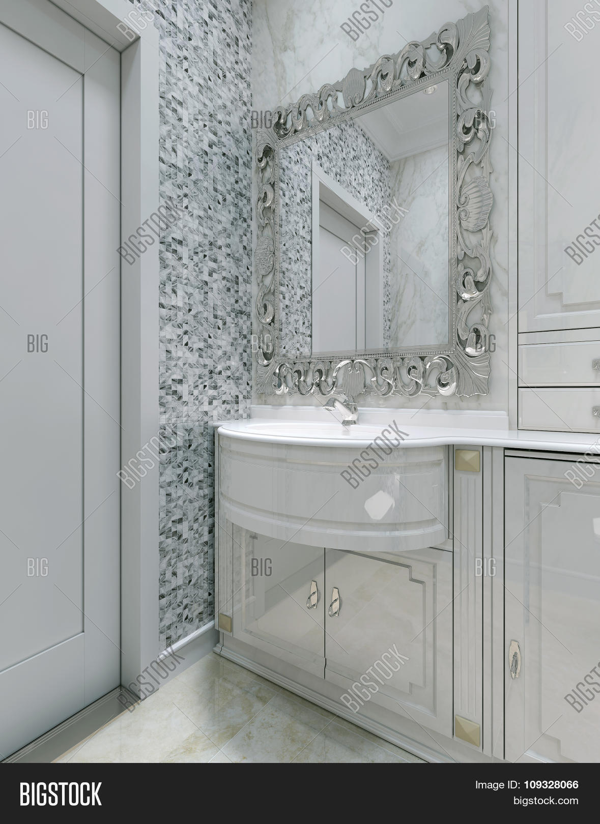 Baroque Style Bathroom Image & Photo (Free Trial) Bigstock