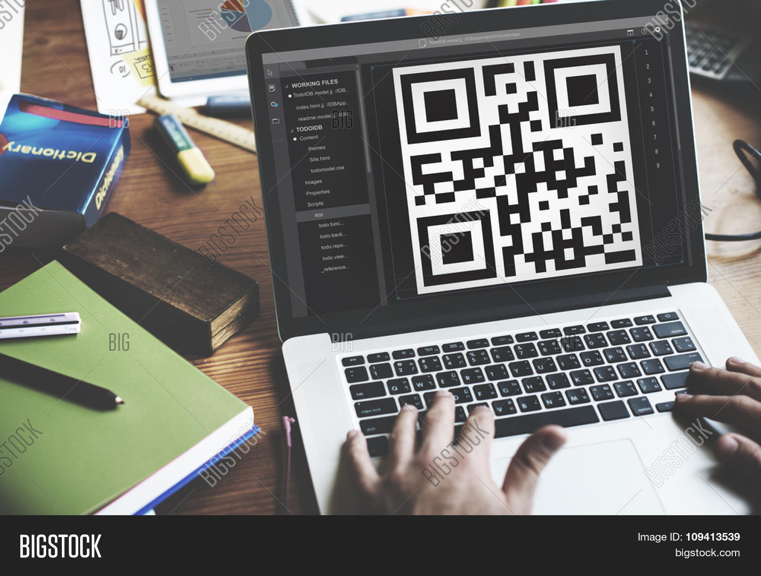 QR Code Encryption Image & Photo (Free Trial) Bigstock