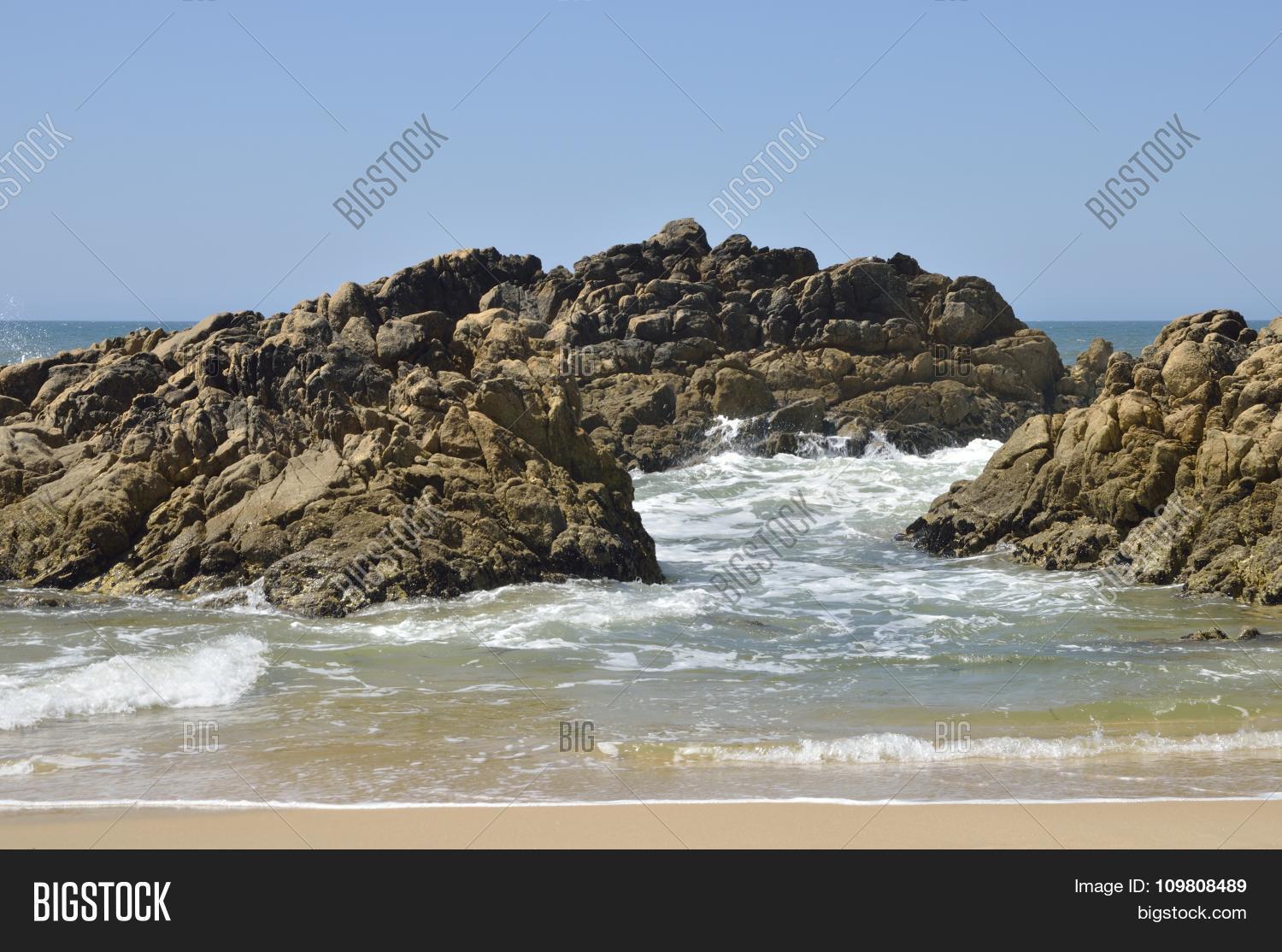 Big Rocks On Sea Image & Photo (Free Trial) | Bigstock