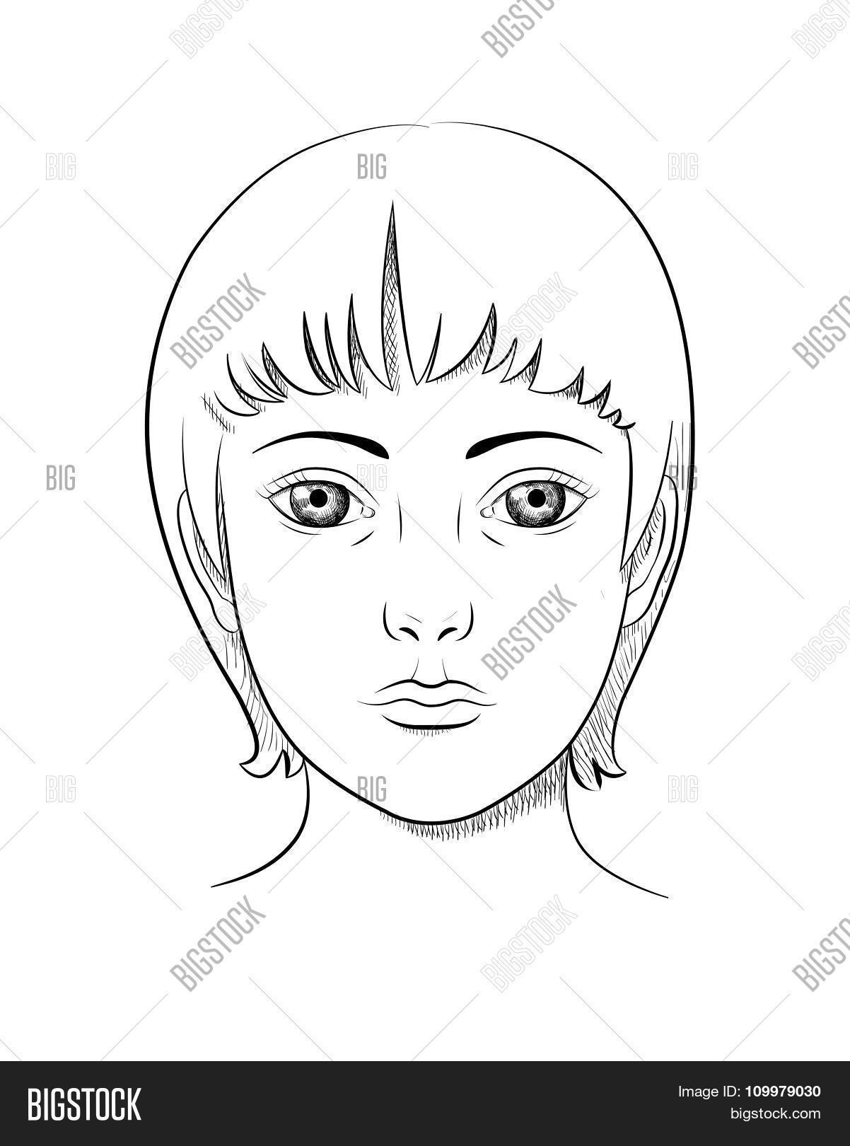 Black White Lineart Vector &amp; Photo (Free Trial) | Bigstock