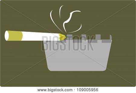the cigarette