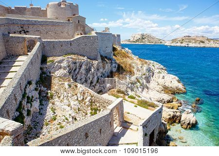 Castle Chateau d'If, near Marseille France.