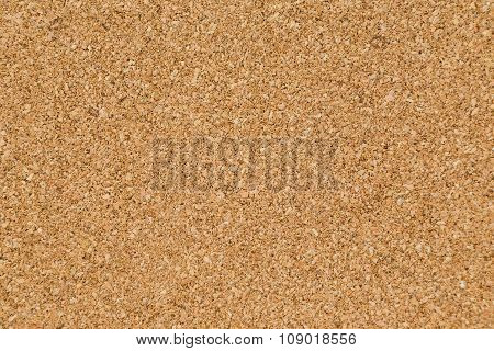Brown Textured Cork Board With Space