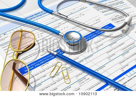 Lavoro di ufficio del medico