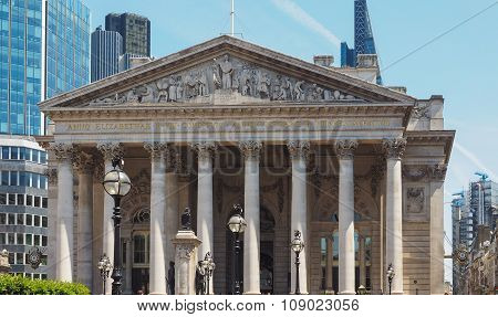 Royal Stock Exchange In London