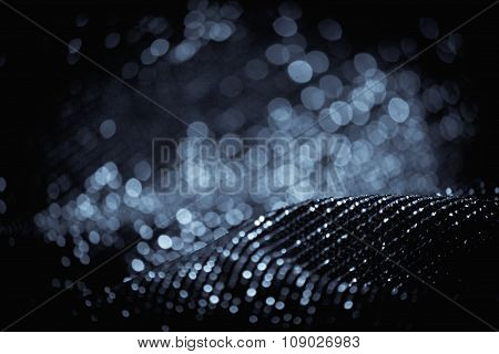 Draped Lurex Fabric