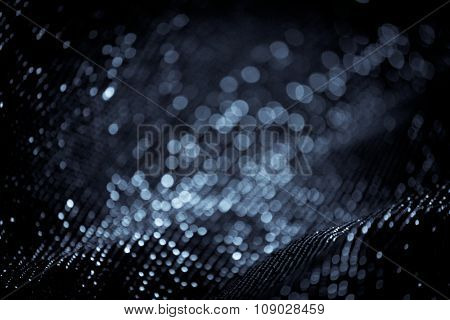 Draped Lurex Fabric