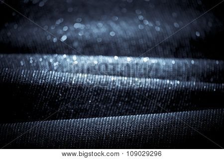 Draped Lurex Fabric
