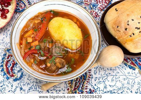 Chorba Or Shurpa - A Traditional Central Asian Soup