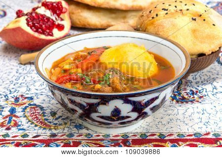 Chorba Or Shurpa - A Traditional Central Asian Soup