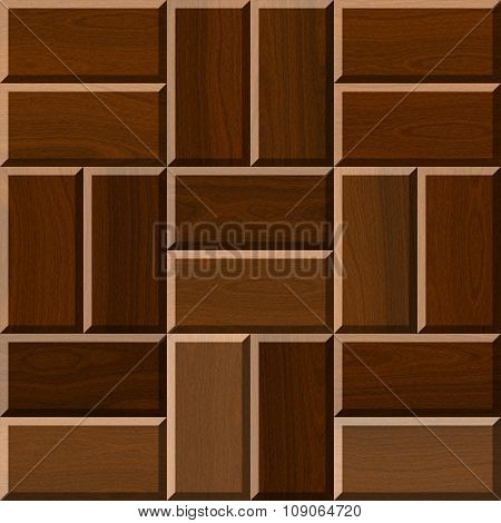 Seamless Illustration Of Wooden Parquet Flooring