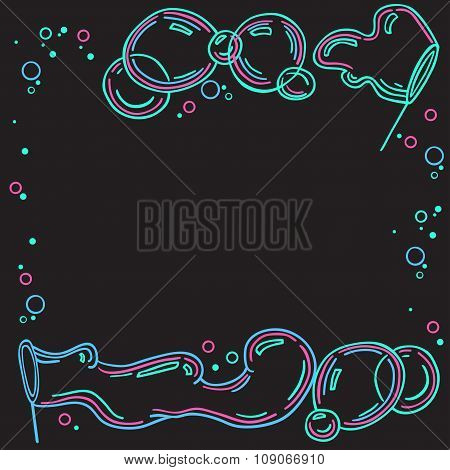 flying soup bubble