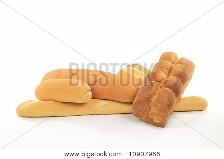 Tas de miches de pains spéciaux.