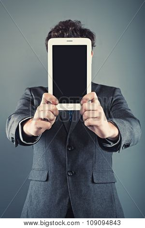 Businessman And Digital Tablet