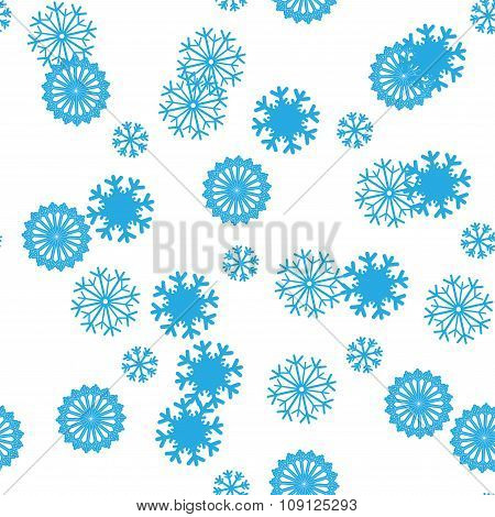Snowflake Vector Pattern