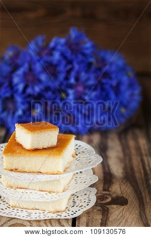 Cottage Cheese Baked Pudding,