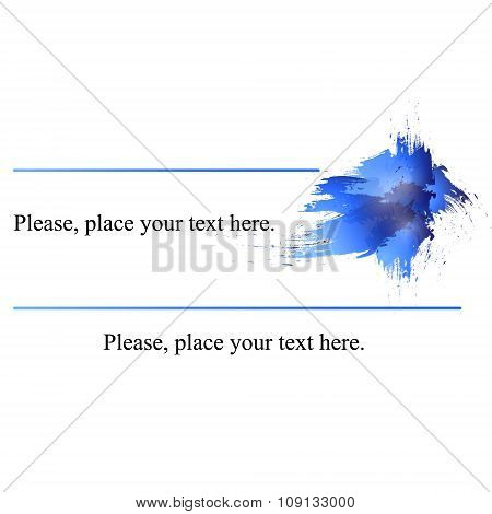 Business Card Blue.
